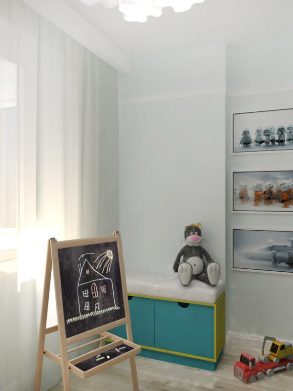 детская, интерьер детской комнаты. дизайн детской, детская в голубых тонах,комната для мальчика